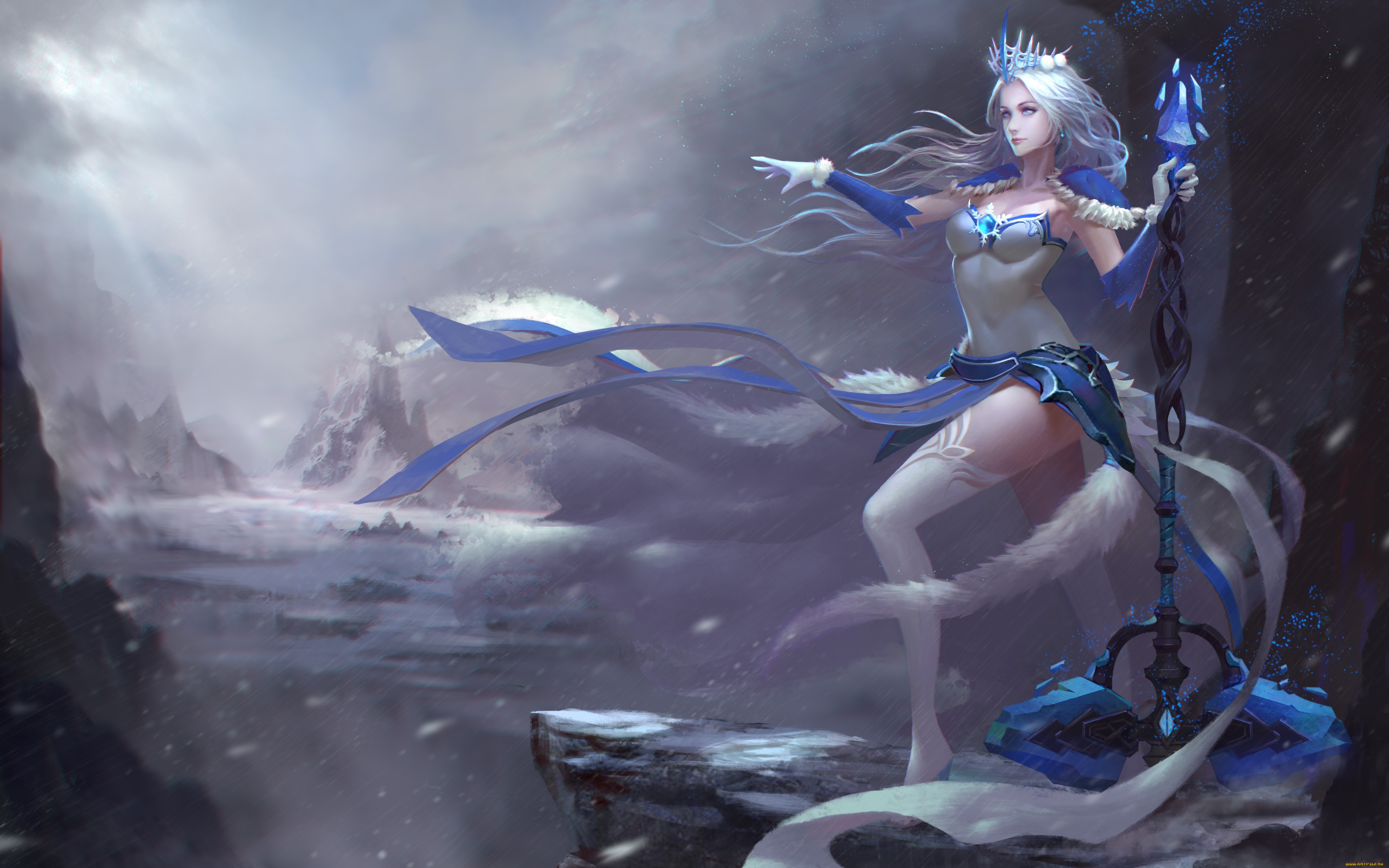  , heroes of newerth, winter, shaman, , demented, , , hon, heroes, of, newerth